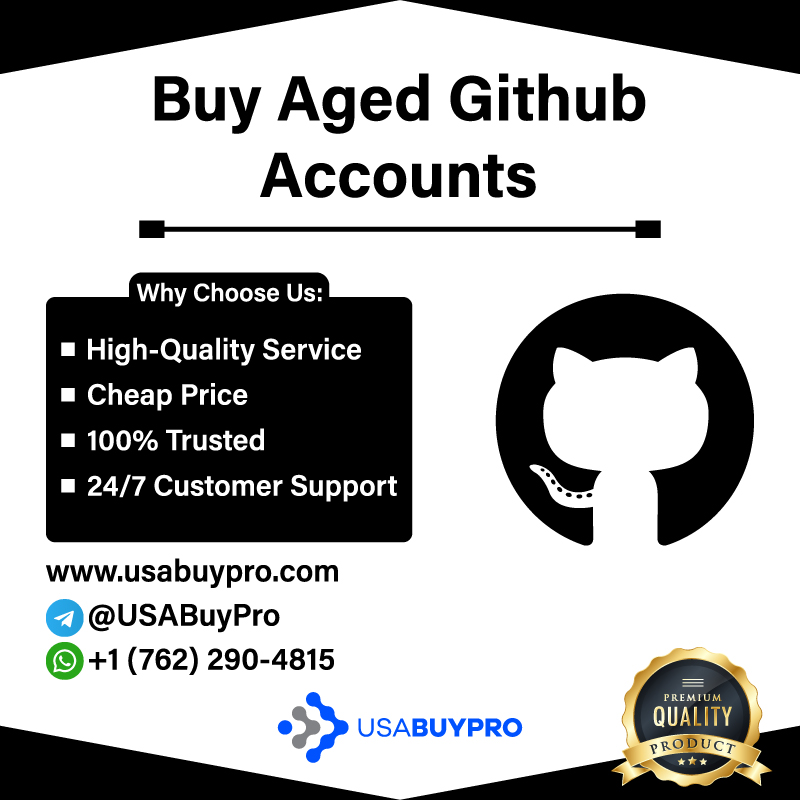 Buy Aged Github Accounts - usabuypro.com