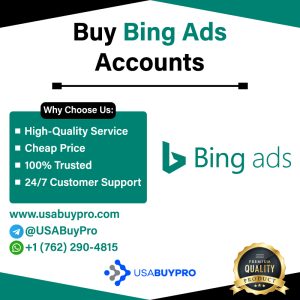 Buy Bing Ads Accounts