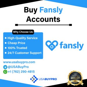 Buy Fansly Accounts - usabuypro.com