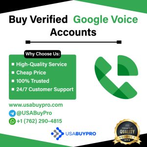 Buy Google Voice Accounts - usabuypro.com