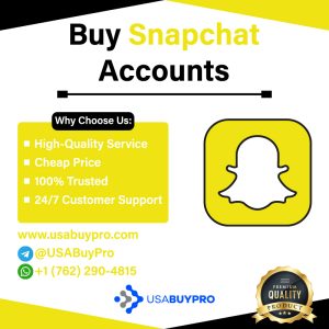 Buy Snapchat Accounts - usabuypro.com