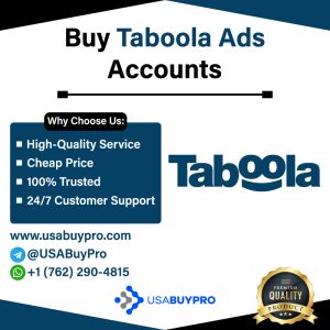 Buy Taboola Ads Accounts