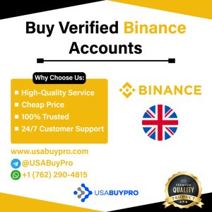 Buy UK Verified Binance Account - usabuypro.com